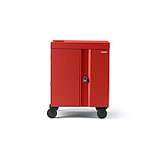 Bretford Cube Cart 36ac, 270deg Doors (TVC36PAC270RED)