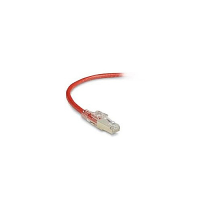 Black Box Gig3 Cat6 Shield Patch Cbl Red 4ft (C6PC70SRD4)