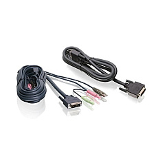Iogear 6ft Dual View Dvi Usb Kvm Cable (G2L7202U)