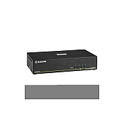 Black Box Secure Kvm Switch,niap 3.0 Certified-4-port,dual-monitor,dvi-i,ps2,usb Hid,audio,cac,gsa,taa If Outside Tape Is Not Broken (SS4PDHDVIUCAC)
