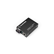 Black Box Fast Ethernet (100-mbps) Media Converter - 10/100-mbps Copper To 100-mbps Multimode Fiber, 1310nm, 2km, Sc (LHC211A)