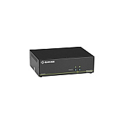 Black Box Secure Kvm Switch,niap 3.0 Certified-2-port,dual-monitor,displayport 4k30,usb Hid,audio,gsa,taa If Outside Tape Is Not Broken (SS2PDHDPU)