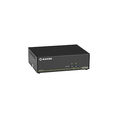 Black Box Secure Kvm Switch,niap 3.0 Certified-2-port,dual-monitor,displayport 4k30,usb Hid,audio,gsa,taa If Outside Tape Is Not Broken (SS2PDHDPU)