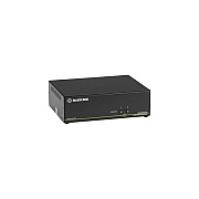 Black Box Secure Kvm Switch,niap 3.0 Certified 2-port,single-monitor,displayport 4k30,usb,audio,cac,gsa,taa If Outside Tape Not Broken (SS2PSHDPUCAC)
