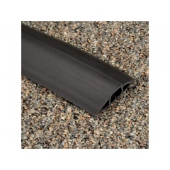 Black Box Cable Cover - 0.75" X 0.5" Dia, Black, 5-ft. (1.5-m), Taa (FK310-R2)
