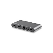 StarTech Usb C Multiport Adapter - Dual 4k Monitor - Windows - Usb-c To Dual Hdmi Adapter - 2x Usb-a Ports (usb 3.0 And Usb 2.0) - 100w Pd 3.0 - Gbe Port (DK30C2HAGPD)