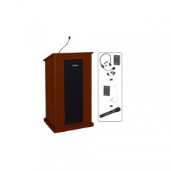 Amplivox Sound Systems Wireless Chancellor Lectern - Mh (SW470-MH)