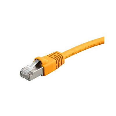 Monoprice Cat6a Ethernet Patch Cable - Snagless Rj45_ 550mhz_ Stp_ Pure Bare Copper Wire_ 10g_ 26awg_ 5ft_ Yellow (24350)
