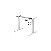 Monoprice Sit-stand Desk, Frame Only, 1-motor, White (31291)
