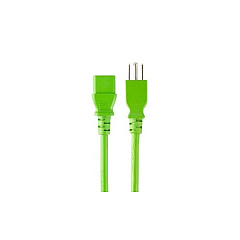 Monoprice 10ft 18awg Green Power Cord (33606)