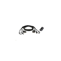 Aten 10ft Single Display Dvi-d Secure Kvm (2L7D03UDX4)