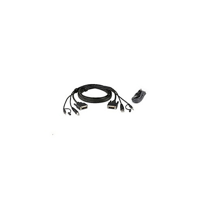 Aten 10ft Single Display Dvi-d Secure Kvm (2L7D03UDX4)
