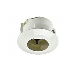 Hanwha Vision In-ceiling Flush Mount Accessory For Xnp-6120h, Xnd-6085v, Xnv-6085, Xnv-6120, Xnv-6120r (white Color) (SHP1680FW)