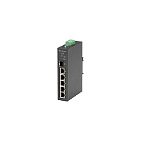 Black Box Gigabit Ethernet Extreme Temperature Poe+ Switch(4)10/100-mbps Copper Rj45 Poe+,(1)10/100/1000-mbps Copper Rj45,(1)1000-mbps Sfp (LPH3061A)