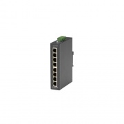 Black Box Fast Ethernet (100-mbps) Extreme Temperature Switch - (8) 10/100-mbps Copper Rj45, 12-48v Dc-power (LBH3080A)