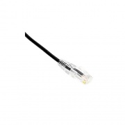 Weltron 7ft Cat6 28awg Slim Patch Cable Black (90C6CBSLBK007)