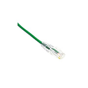 Weltron 1ft Cat6 28awg Slim Patch Cable Green (90C6CBSLGN001)