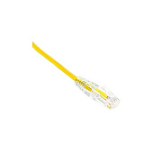 Weltron 7ft Cat6 28awg Slim Patch Cable Yellow (90C6CBSLYL007)