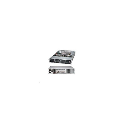 Supermicro Computer Black 2u Sc826b Lp Sas3 Nvme Chassis (826BAC4R1K23LPB)