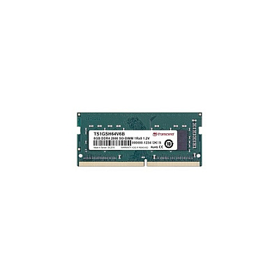 Transcend 8gb Ddr4 2666mhz So-dimm 1rx8 1gx8 Cl19 (TS1GSH64V6B)