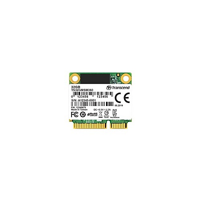 Transcend 32gb, Msata Mini Ssd, Sata3, Mlc (TS32GMSM360)