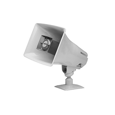Valcom One-way, 5 Watt Amplified Horn, Gray (V1030CGY)
