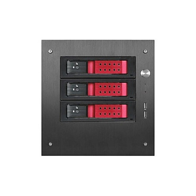 Istarusa 3x3.5in Trayless Mini-itx Tower (S353DE1RD)