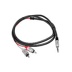 SIIG 3.5mm To Rca Stereo Cable (m/m)- 1m (CBAU0E12S1)