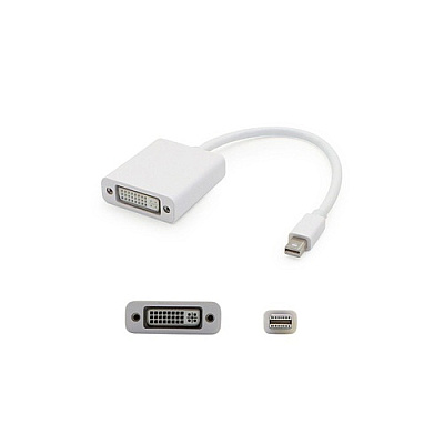 Add-On Addon 5pk 8in Mdp To Dvi M/f Adapter (MDPORT2DVIW5PK)