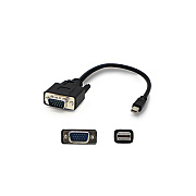 Add-On Addon 3.0ft Mdp To Vga M/m Black Adapter (MDISPORT2VGAMM3B)