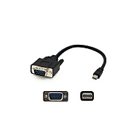 Add-On Addon 5pk 3.0ft Mdp To Vga M/m Adapter (MDPRT2VGAMM3B5PK)