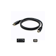 Add-On Addon 6.0ft Mdp To Dp M/m Black Adapter (MINIDP2DPMM6)