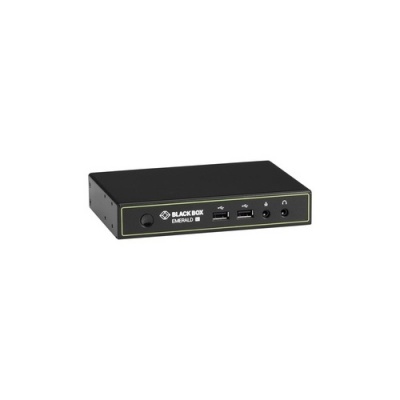 Black Box Dvi Kvm-over-ip Extender Receiver - Dual-head, V-usb 2.0, Audio, Virtual Machine Access, Gsa, Taa (EMD2002SER)