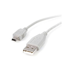 StarTech 1 Ft Mini Usb 2.0 Cable - A To Mini B (USB2HABM1)