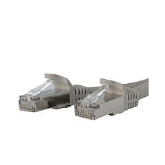 StarTech 1 Ft Cat6a Ethernet Cable - Stp Gray (C6ASPAT1GR)