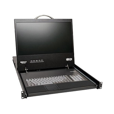 Tripp Lite 16port Cat5 Rack Console Ip Kvm 19in Lcd (B07001619IP)