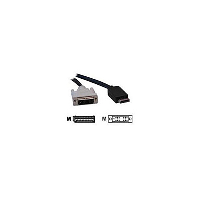 Tripp Lite 6ft Displayport To Dvi Adapter W/latches (P581006)
