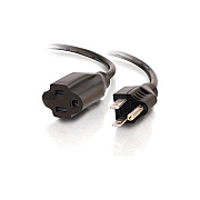 C2G 12ft Outlet Saver Power Ext Cord (53408)