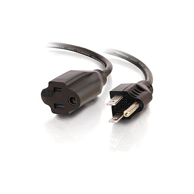 C2G 12ft Outlet Saver Power Ext Cord (53408)