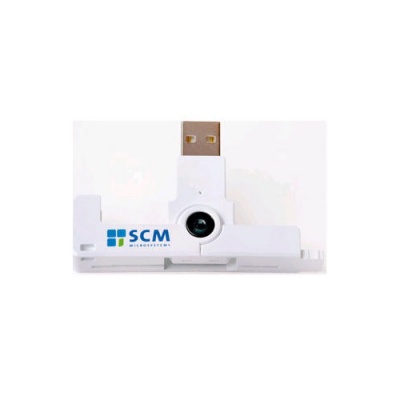 SCM Microsystems Portable Id1 Contact Smart Card Reader (SCR3500)