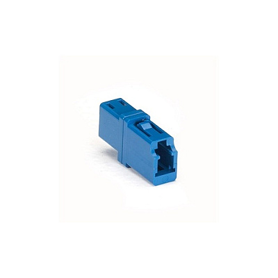 Black Box Fiber Optic Coupling - Multimode, Simplex, Bronze Sleeve, Rectangular, Lc-lc, Blue, Gsa, Taa (FOT127)