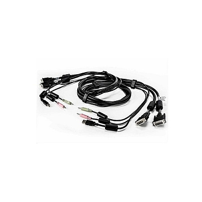 Vertiv Cable Assy, 2-dvi-i/1-usb/2-audio, 10ft (CBL0121)