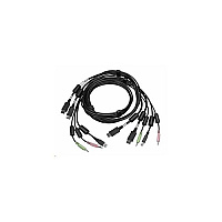 Vertiv Cable, 2-displayport/1-usb/2-audio, 6ft (CBL0124)