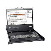 Tripp Lite 16port Cat5 Rack Console Kvm W/ 19in Lcd (B07001619)