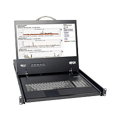 Tripp Lite 16port Cat5 Rack Console Kvm W/ 19in Lcd (B07001619)