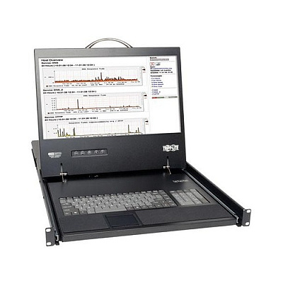Tripp Lite 16port Cat5 Rack Console Kvm W/ 19in Lcd (B07001619)