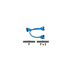 Belkin Ultra Ata Hard Drive Cable 3 Ft (F2N112303BLU)