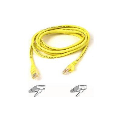 Belkin Cat6 Snagless Patch Cable Yellow (A3L98020YLWS)
