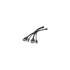 Belkin Kvm Cables Soho W/audio 15 Ft Usb/dvi (F1D9201-15)