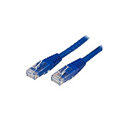 StarTech 15ft Cat6 Ethernet Cable Blue Cat 6 Poe (C6PATCH15BL)